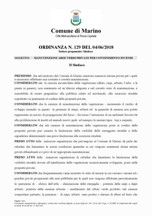 thumbnail of ORDINANZA MANUTENZIONE delle ARE VERDI